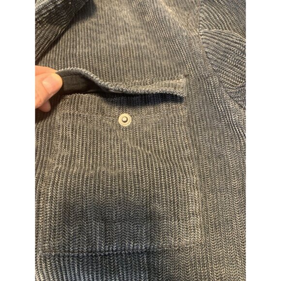 DKNY Jeans Cotton Corduroy Blazer Jacket Size L Green - Picture 4 of 11